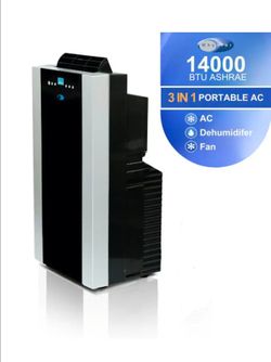Whynter ARC-14S Portable AC, air conditioner, Dehumidifier, and Fan - Lightly used,  Like New - BEST OFFER