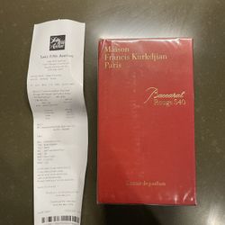 Authentic Baccarat Rouge 540