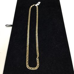 Concave Curb Chain 14 K 18.6 G 