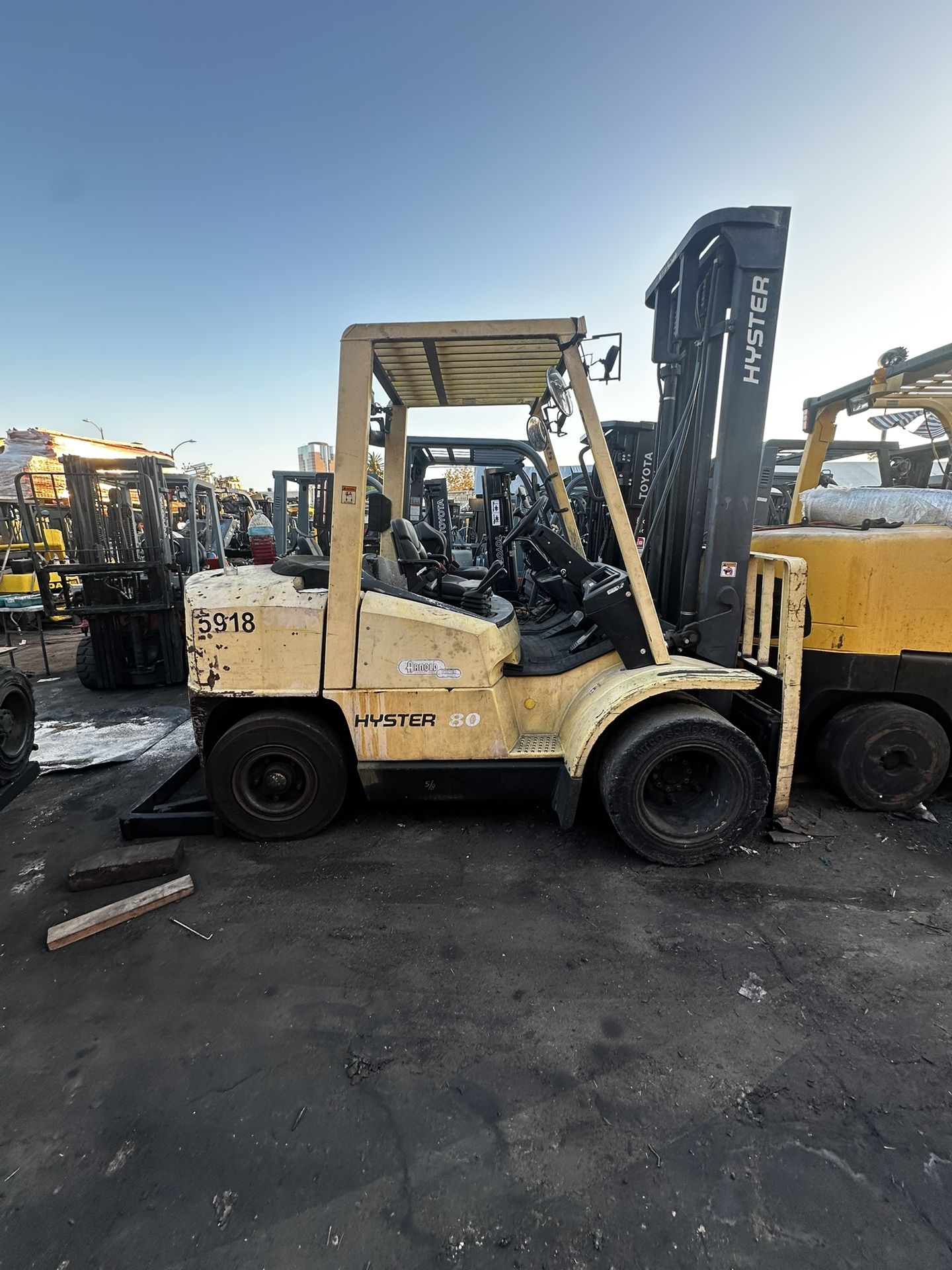 Hyster Forklift For Sale, 18000 Lbs Capacity