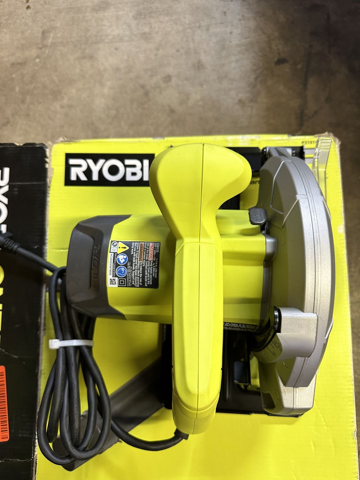 RYOBI 13 Amp Corded 7-1/4 in. Circular Saw Me Motor Just Installed
