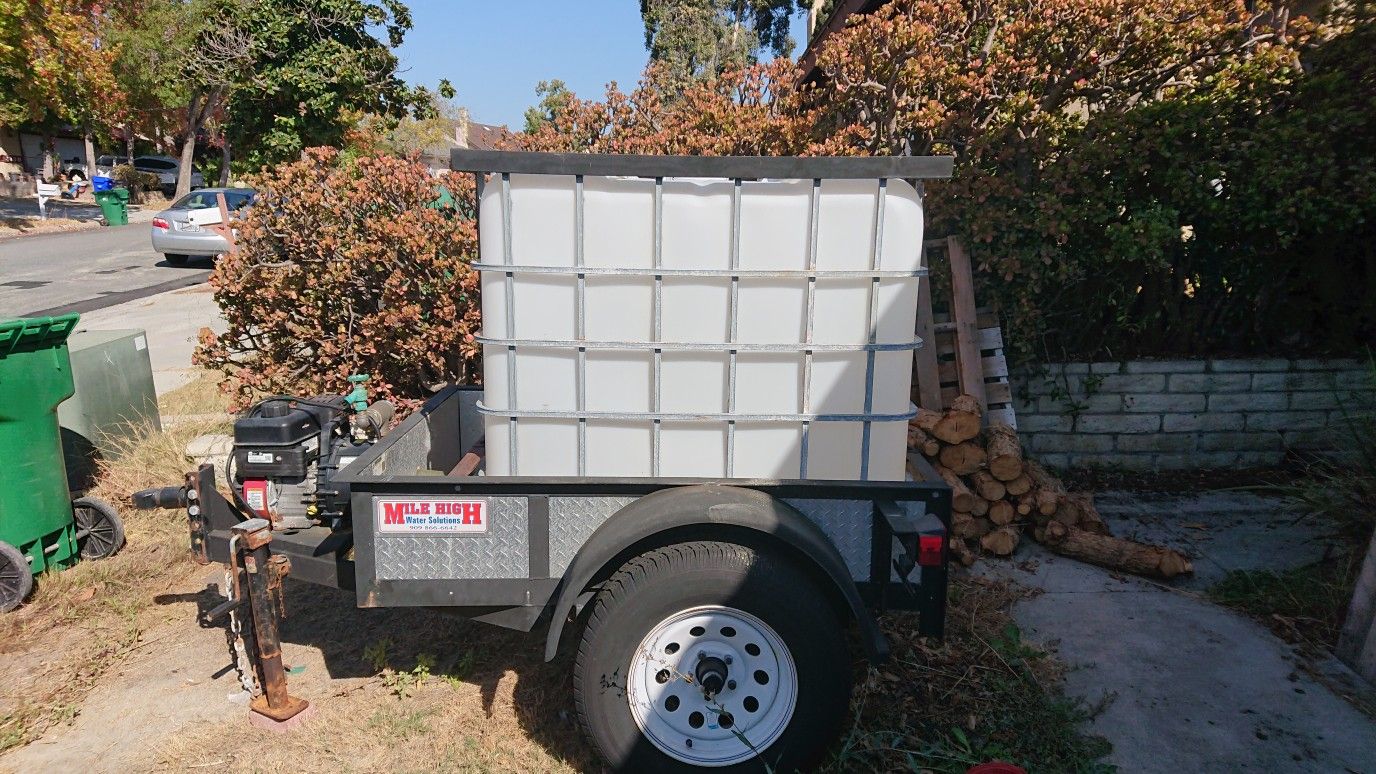 275 gallon water trailer
