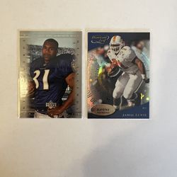 Jamal Lewis 2 Rookies mint