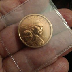 Dated 2000 Sacagawea Dollar Coin