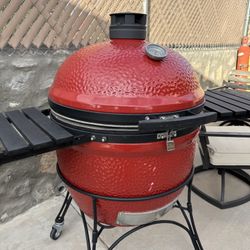 Kamado Joe Red Egg Grill/Smoker (609) Series 