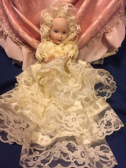 Victorian Franklin mint porcelain doll