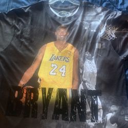 Kobe All Over Print Front And Back Size XL In Good Shape 