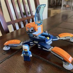 Lego Arctic Ice Crawler With MiniFigure 60192 Partial