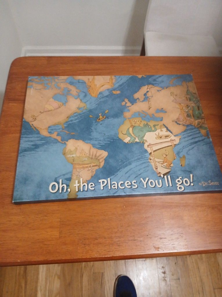 Dr Seuss Canvas Print
