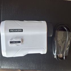 REVASRI NK-1000 Golf Rangefinder White USB Charging Carrying Case