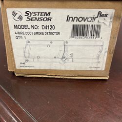 D4120 System Sensor Smoke Detector (120VAC) With Smoke Tube