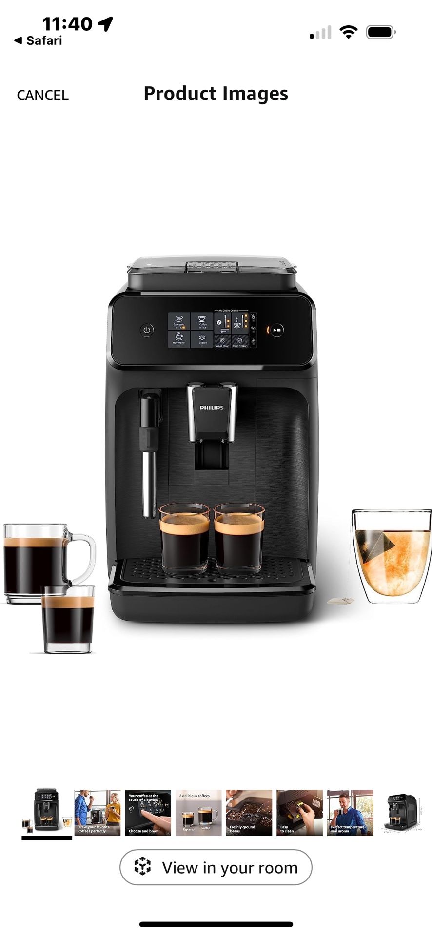 Espresso And Coffee Machine