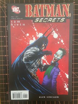 Batman: Secrets #1-5 Complete Set- bagged and boarded