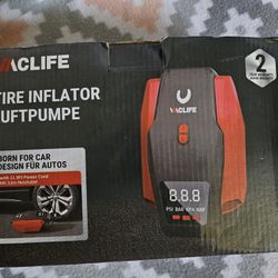 VacLife Tire Inflator portable air compressor