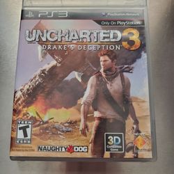 Uncharted 3 PS3 Game