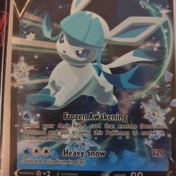 Glaceon V 040/203 Pokemon Card
