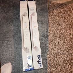 Both For The Price Of One Drilled 24” Wall Bar White 