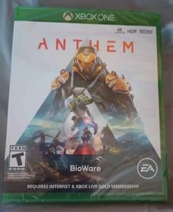 X-box One Game Anthem New Sealed