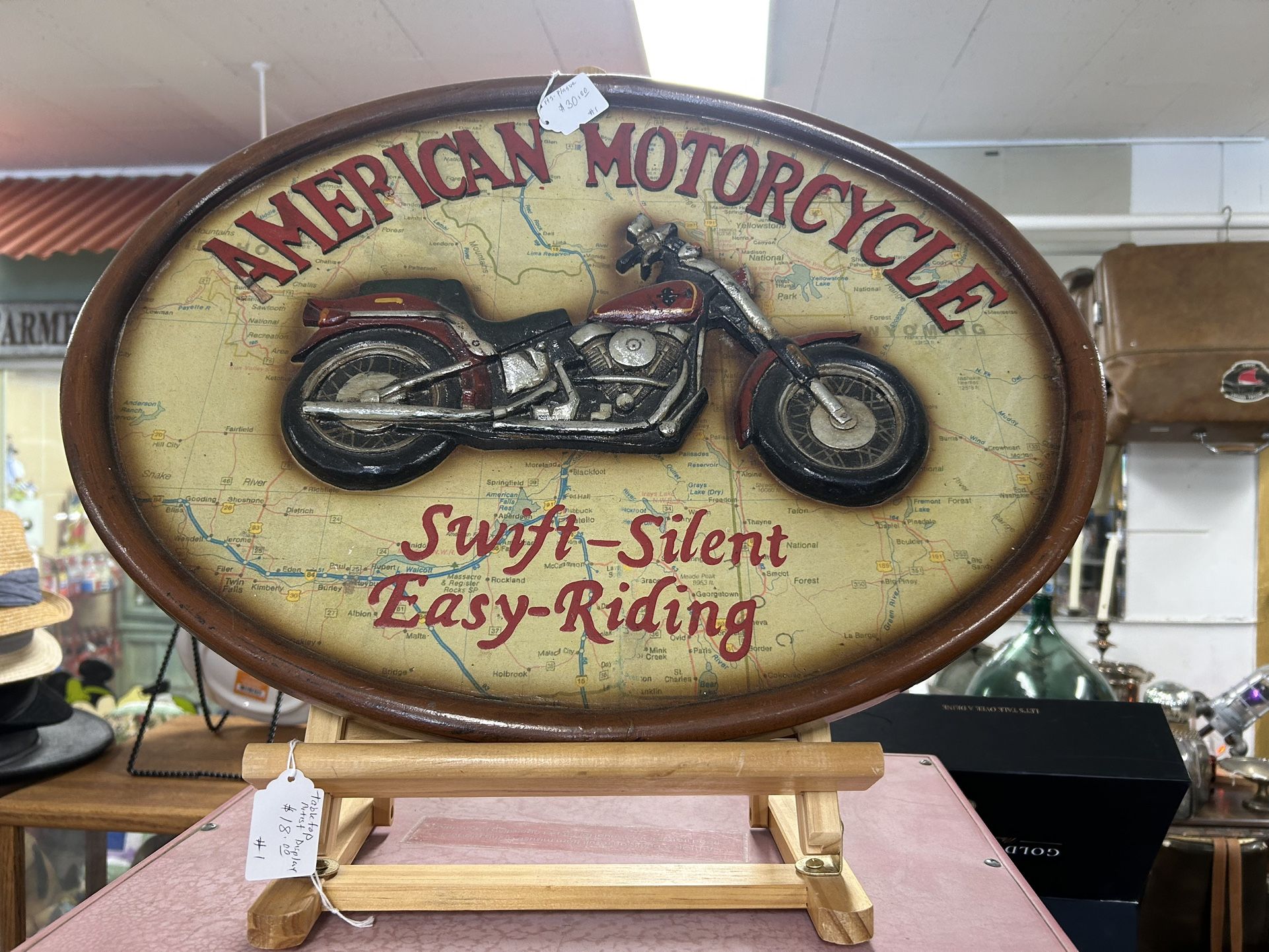 Motorcycle Plaque