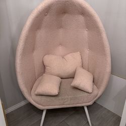 Pink decoration chair