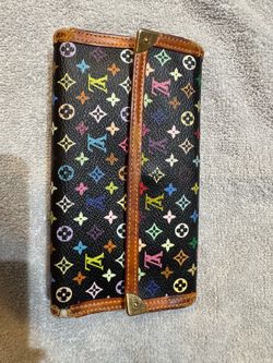 Louis Vuitton Murakami preloved international wallet with COA