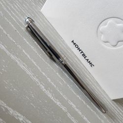 Montblanc Meisterstück Solitaire Fountain Pen – 18K Gold Nib – Germany - Pluma Montblanc Meisterstück Solitaire – Oro 18K – Alemania – Vintage