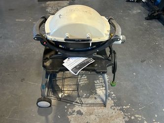 Weber gas camping grill