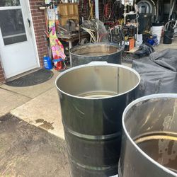 55 Gallon Drums, Burn Barrels