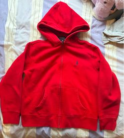 Polo Ralph Lauren red hoodie