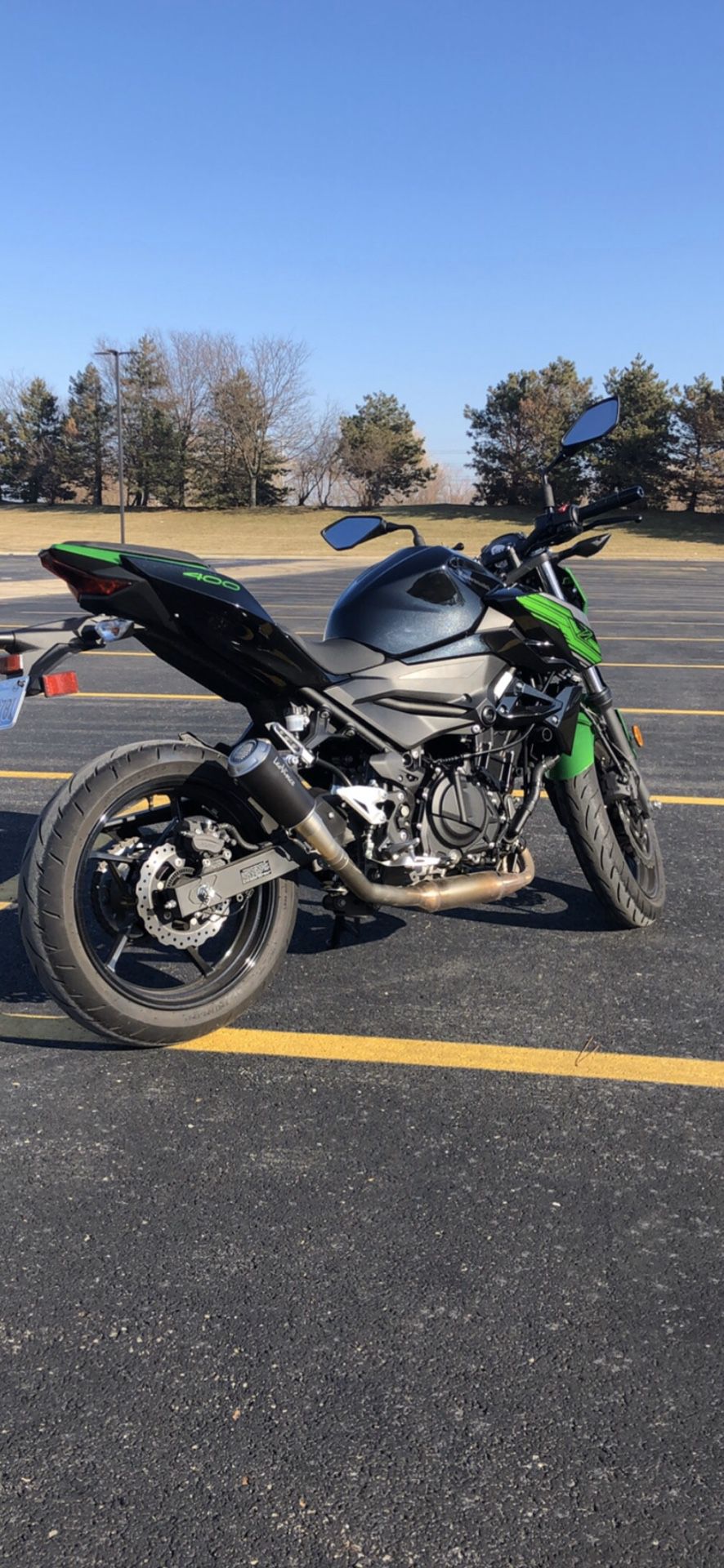 2019 Kawasaki Z400 ABS motorcycle