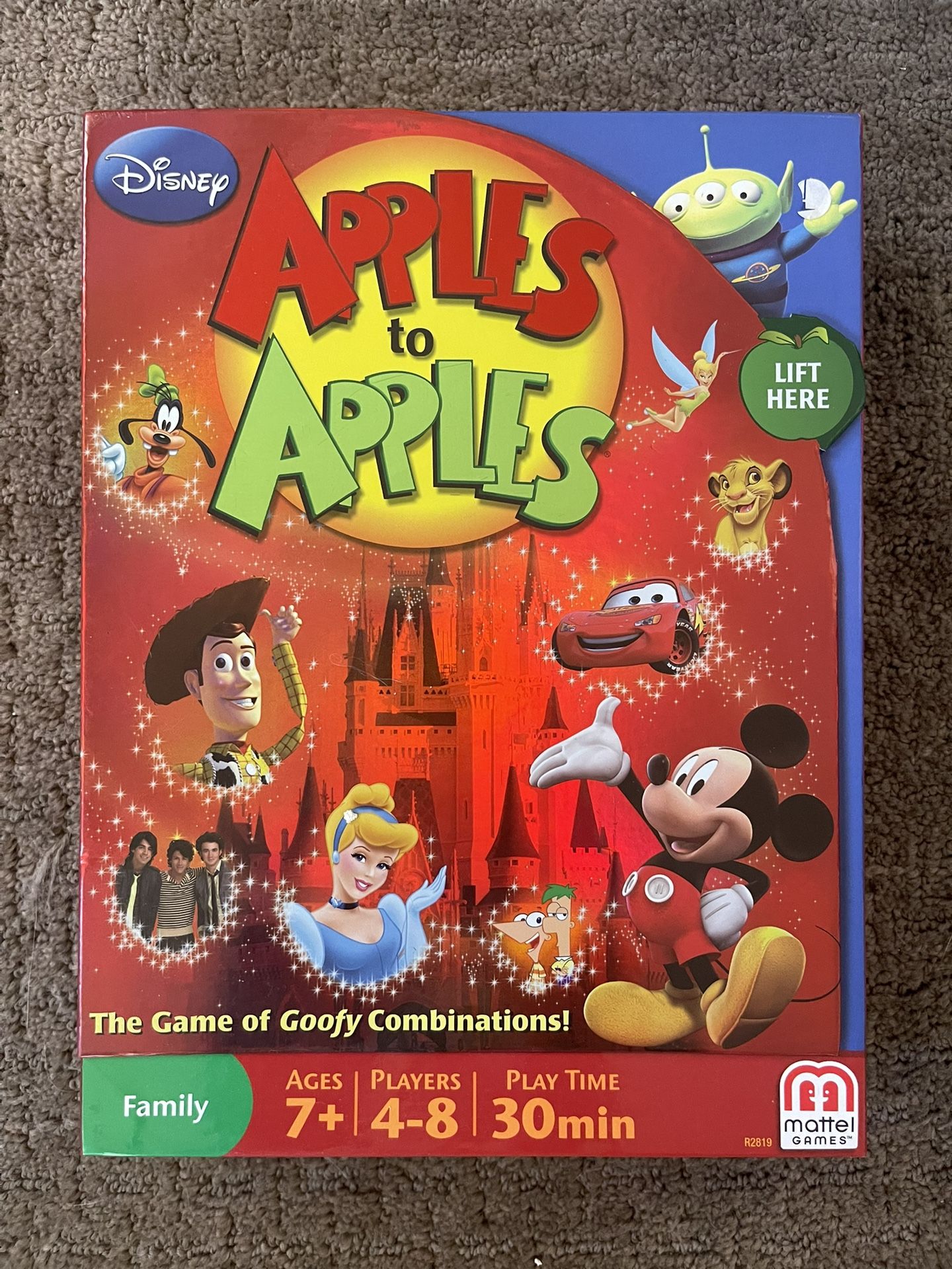 Disney Apples To Apples Board Game