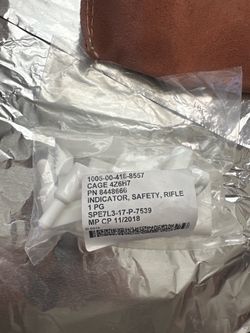 Indicator, Safety, Rifle