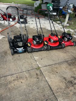 Push Mowers $140 Each