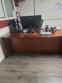 L shape office desk