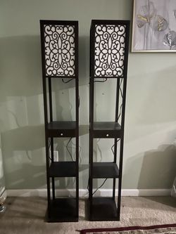 Set of 2 Standing Lamps