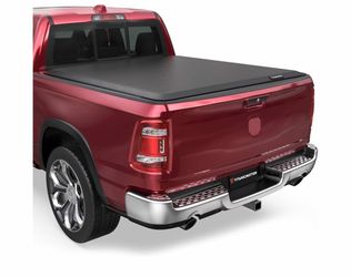 6.4FT Soft Roll-up Truck Bed Tonneau Cover for Dodge Compatible with Ram 1(contact info removed)-2018 & Ram 1500 Classic 2019-2024 & Ram 2500/3500,