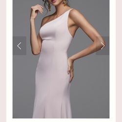 Watters, Jelina dress, Blush, Size 4