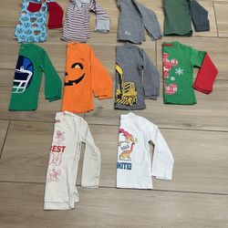 Toddler Long sleeve Shirts (size  4T)