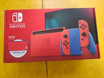 Nintendo Switch Mario Red and Blue Edition