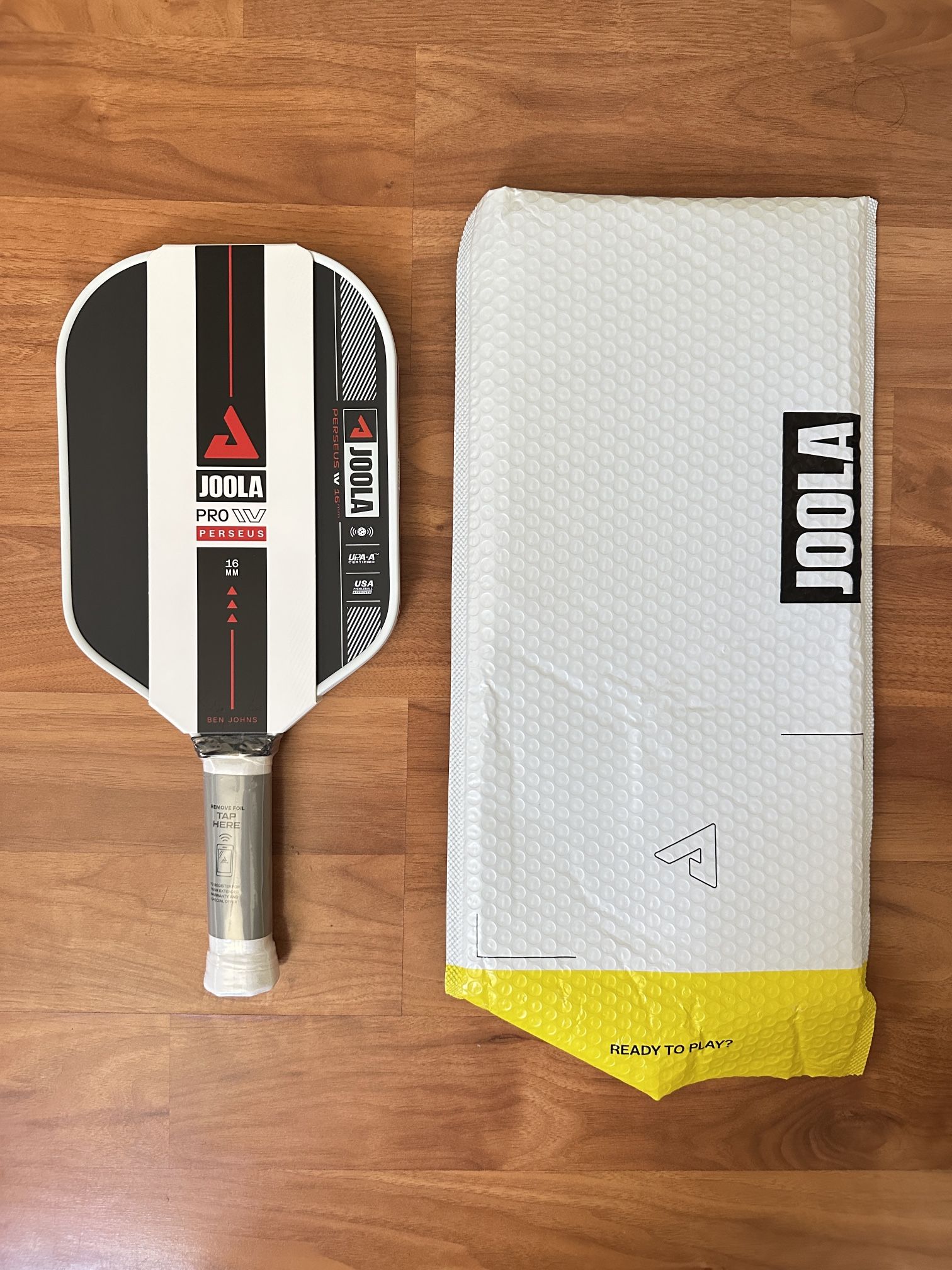 JOOLA Ben Johns Perseus Pro IV 16mm Pickleball Paddle