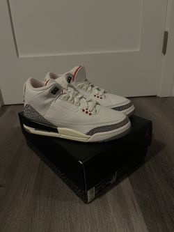 Jordan 3 White Cement Size Kids 5 *NEW*