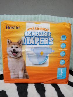 Diaposable Diapers Dog