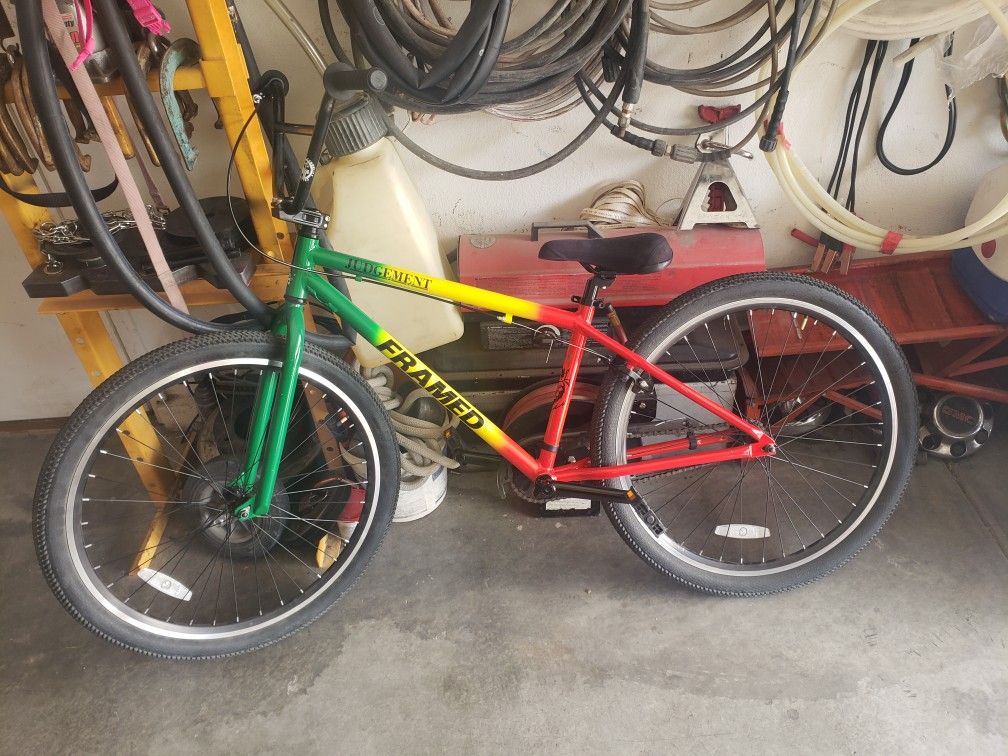 Framed judgement bmx hotsell