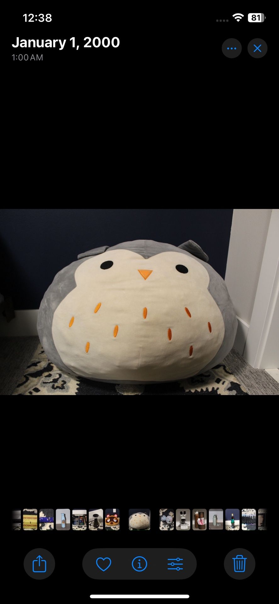 Giant Owl Squishmallow