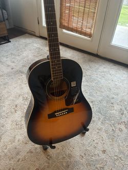 🎸 Epiphone AJ-220S/VS Acoustic Guitar – Like New! 🎸