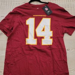 Nike Red Washington Number 14 Fitzpatrick Jersey
