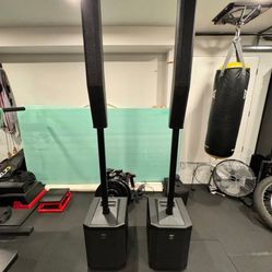 EV Evolve 50 Active Speakers (x2)