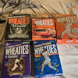 Wheaties Boxes Not Opened