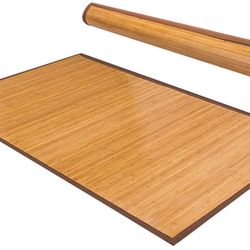 5x8 Brand New Bamboo Area Rug (Still in Box)