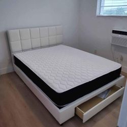 New Queen Size Bed Frame With Mattress New Bedroom Furniture Queen Bed With Storage 